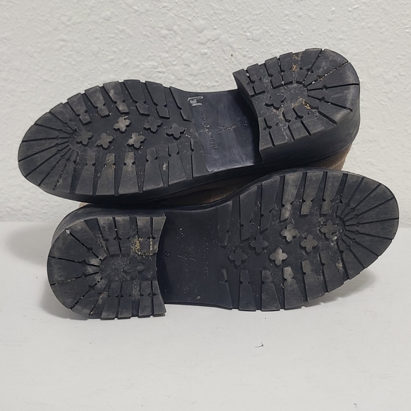 All saints  boots dusty cap toe combat moto boot - Picture 15 of 15